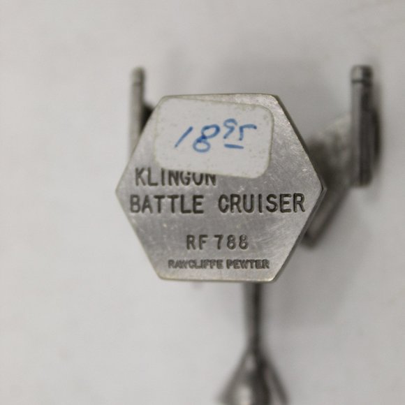 Star Trek Rawcliffe Pewter Klingon Battle Cruiser RF 788 - Picture 4 of 5